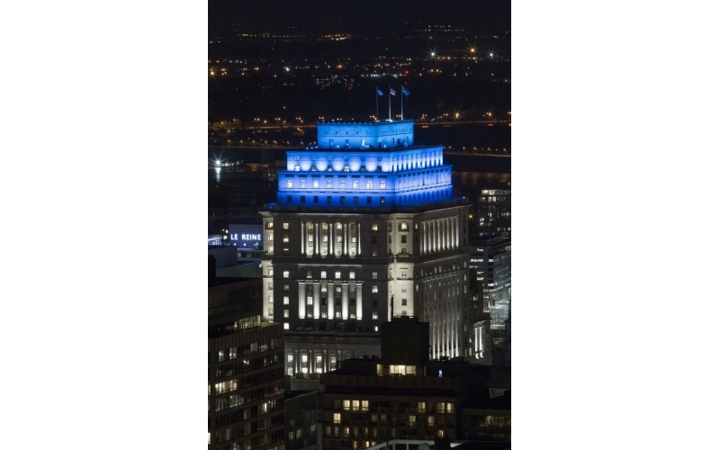 蒙特利爾永明大廈照明設計案例分享